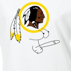 One Washington Red Skins Parody South Park Funny Eric Cartman Ladies T Shirt 37189792