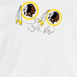 Washington Red Skins Parody South Park Funny Eric Cartman Hoodie 37190177
