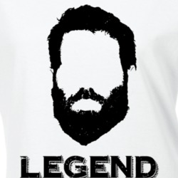 Dan Bilzerian Professional Poker Player Star Legend Silhouette Beard Ladies T Shirt 37740641