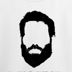 Dan Bilzerian Professional Poker Player Star Legend Silhouette Beard T Shirt 37740642