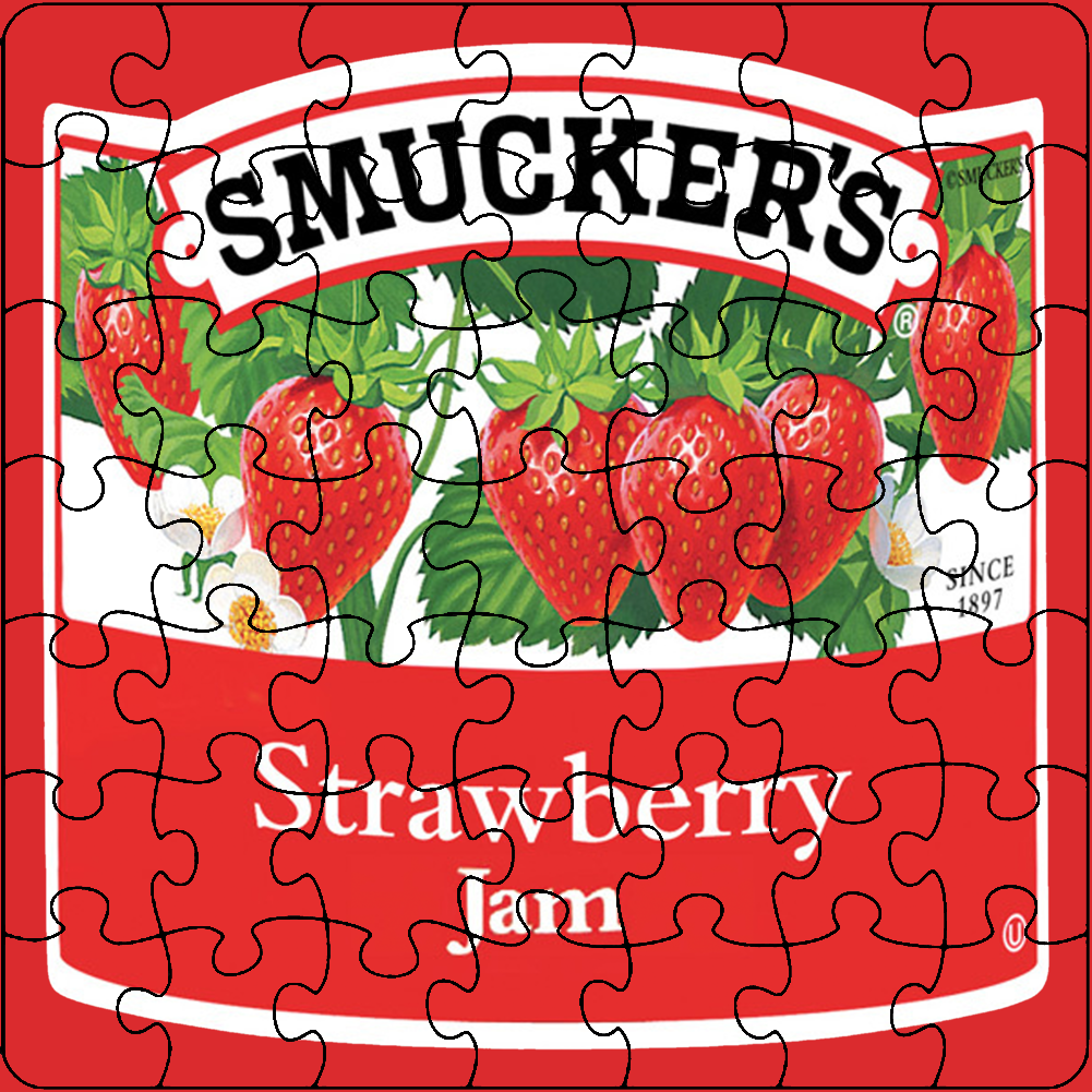 Smuckers Strawberry Jam Jigsaw Puzzle