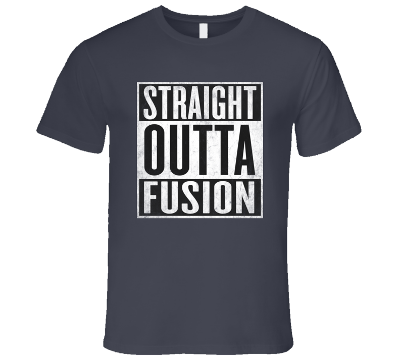 Straight Outta FUSION Rock and Roll Jazz Music T-Shirt Straight Outta FUSION Rock and Roll Jazz Music T-Shirt