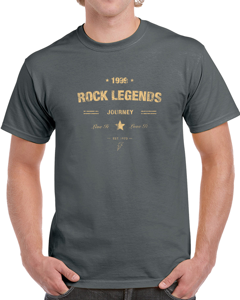 Rock Legends Journey Music Lovers T-shirt Concert Live-it Love-it Tshirt