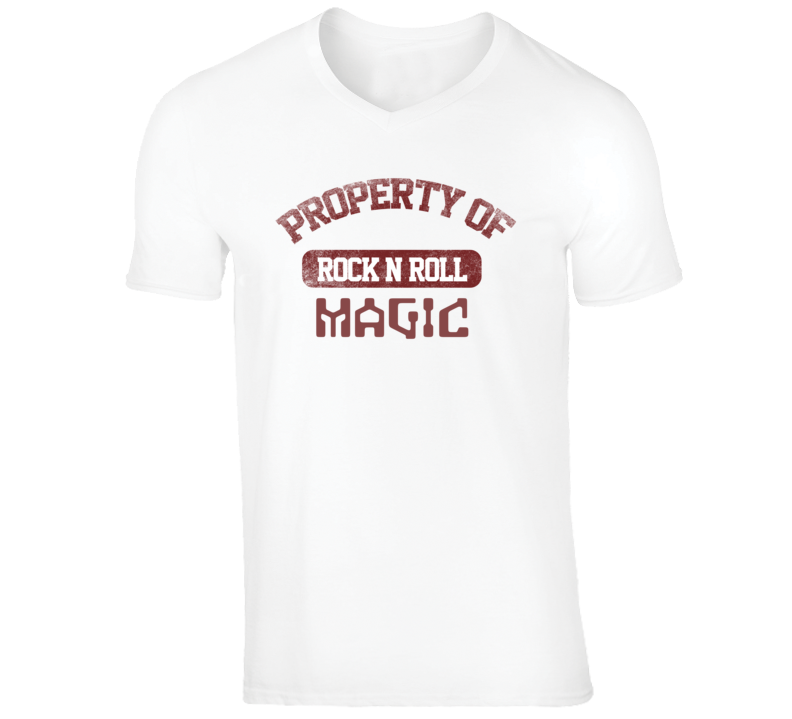 Cool New V-neck Property Of Magic Shirt Cool New V-neck Property Of Magic Shirt