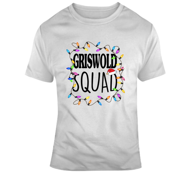 Christmas Vacation Griswold Squad Christmas Lights T Shirt