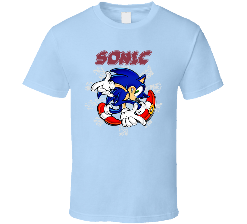 Sonic The Hedgehog Kanji T Shirt Sonic The Hedgehog Kanji T Shirt