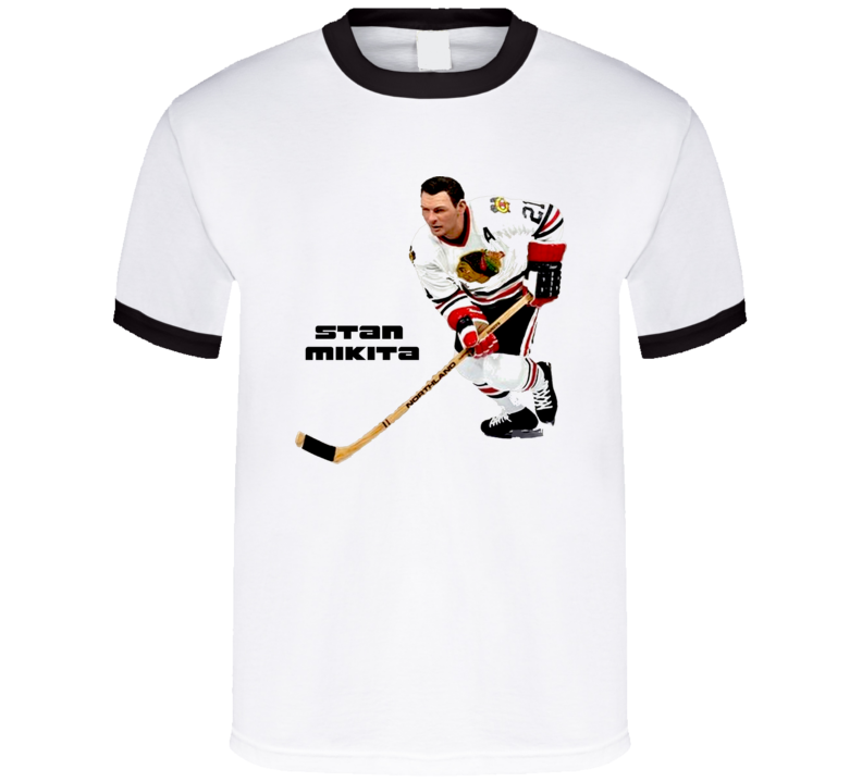 Stan Mikita Hockey Player Legend T Shirt