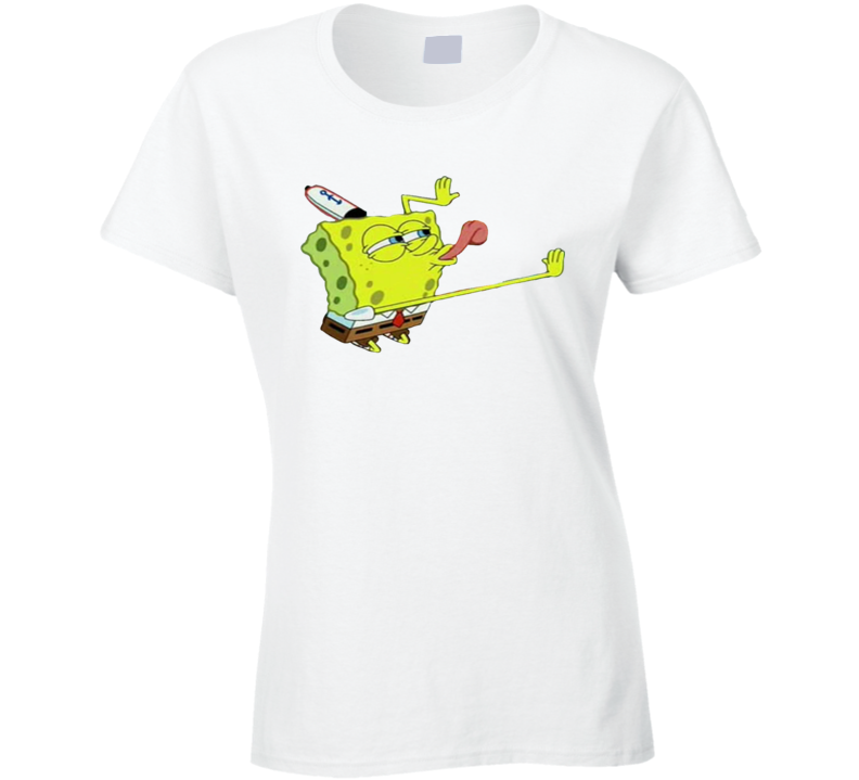 Spongebob Ladies T Shirt Spongebob Ladies T Shirt