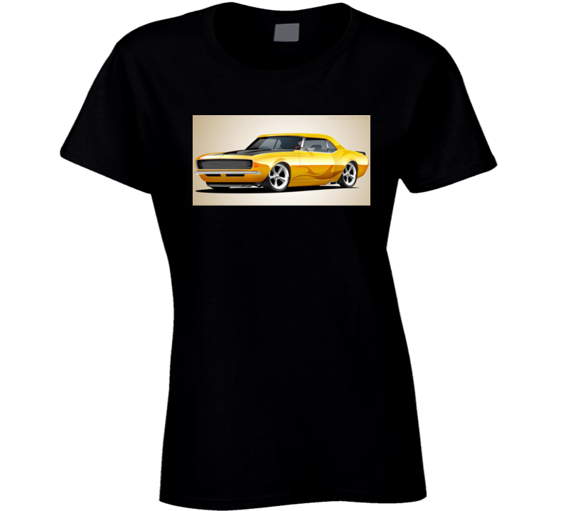 69 Ss Camaro Ladies T Shirt