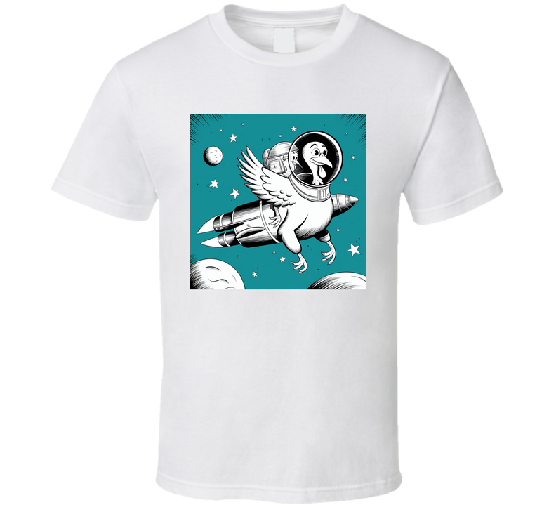 Smooth turkey on spacedog T Shirt Smooth turkey on spacedog T Shirt