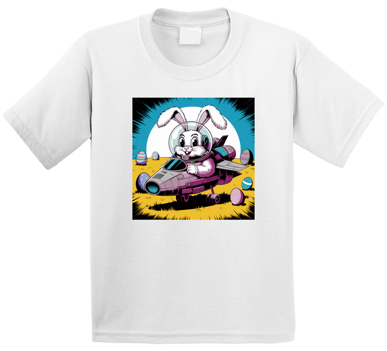 Easter Bunny Hijacks Spaceship T Shirt Easter Bunny Hijacks Spaceship T Shirt