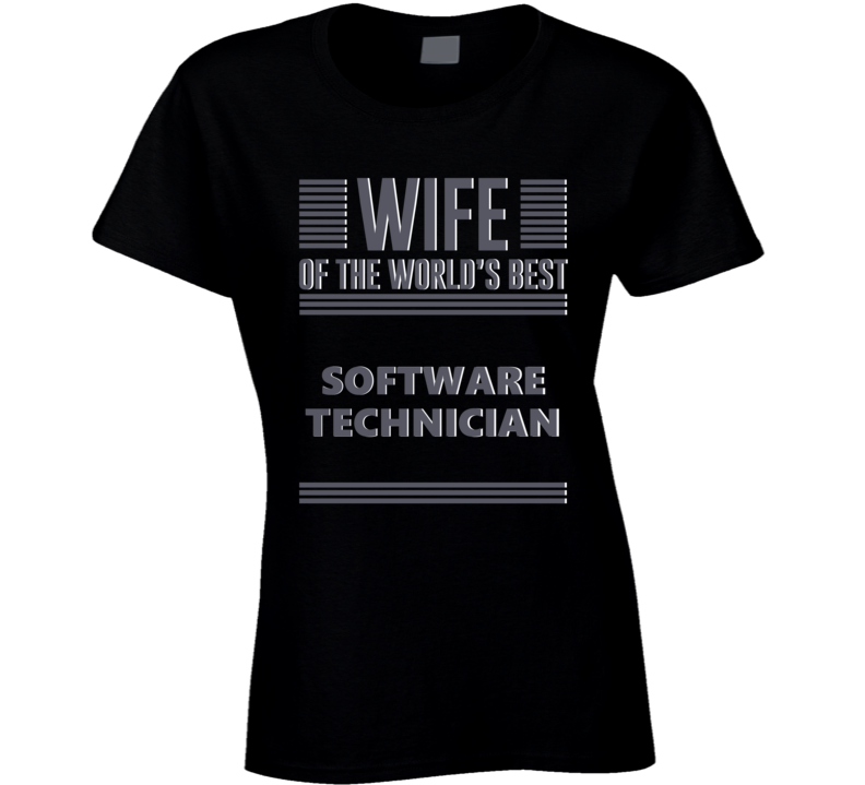 Wife Of The World's Best Software Technician Gift Present For Woman Fu Wife Of The World's Best Software Technician Gift Present For Woman Fu