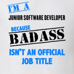 Im A Junior Software Developer Badass Job Funny T Shirt 10278968
