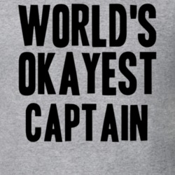 Worlds Okayest Captain Job T Shirt 11521068