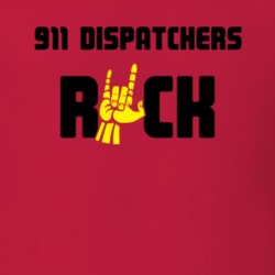 911 Dispatchers Rock Cool Badass Custom Job Lover T Shirt 30890952