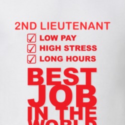 2nd Lieutenant Best Job Ever Occupation T Shirt 8831953