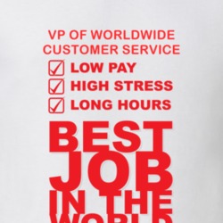 VP of Worldwide Customer Service Best Job Ever Occupation T Shirt 8861201
