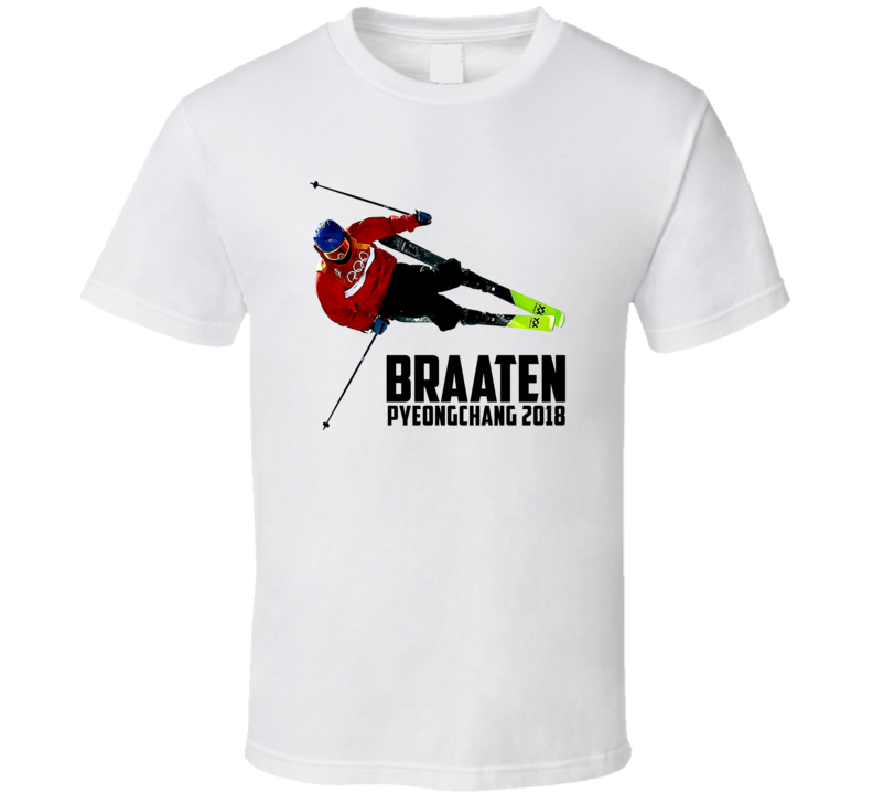 Oystein Braaten Norway Freestyle Skiing 2018 Olympics Athlete Fan T Sh Oystein Braaten Norway Freestyle Skiing 2018 Olympics Athlete Fan T Sh
