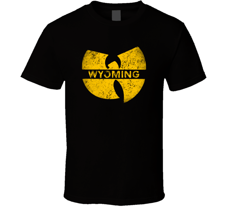 Wyoming W Word Cool Wutang Logo Parody T Shirt Wyoming W Word Cool Wutang Logo Parody T Shirt
