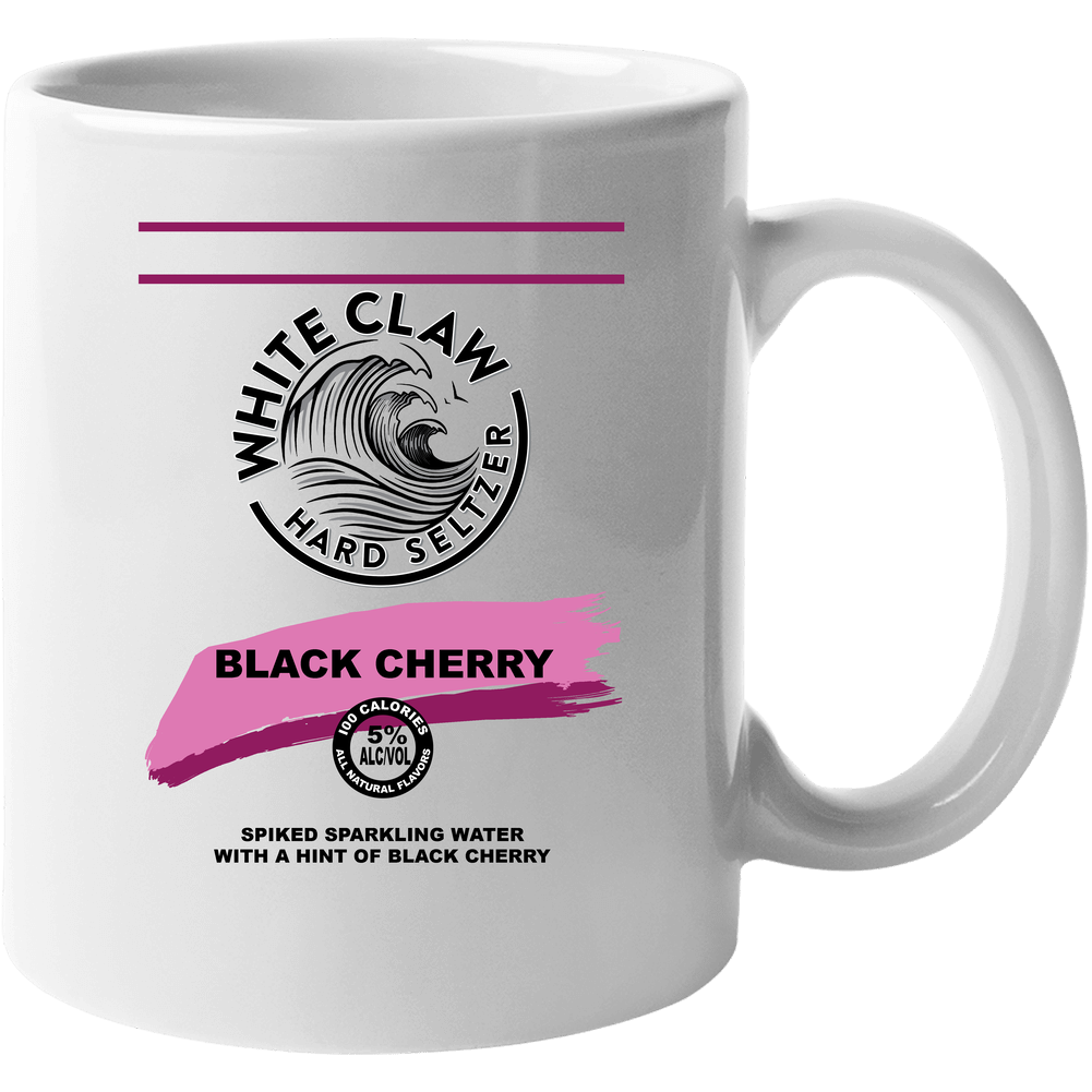 White Claw Black Cherry Hard Seltzer Halloween Costume Mug