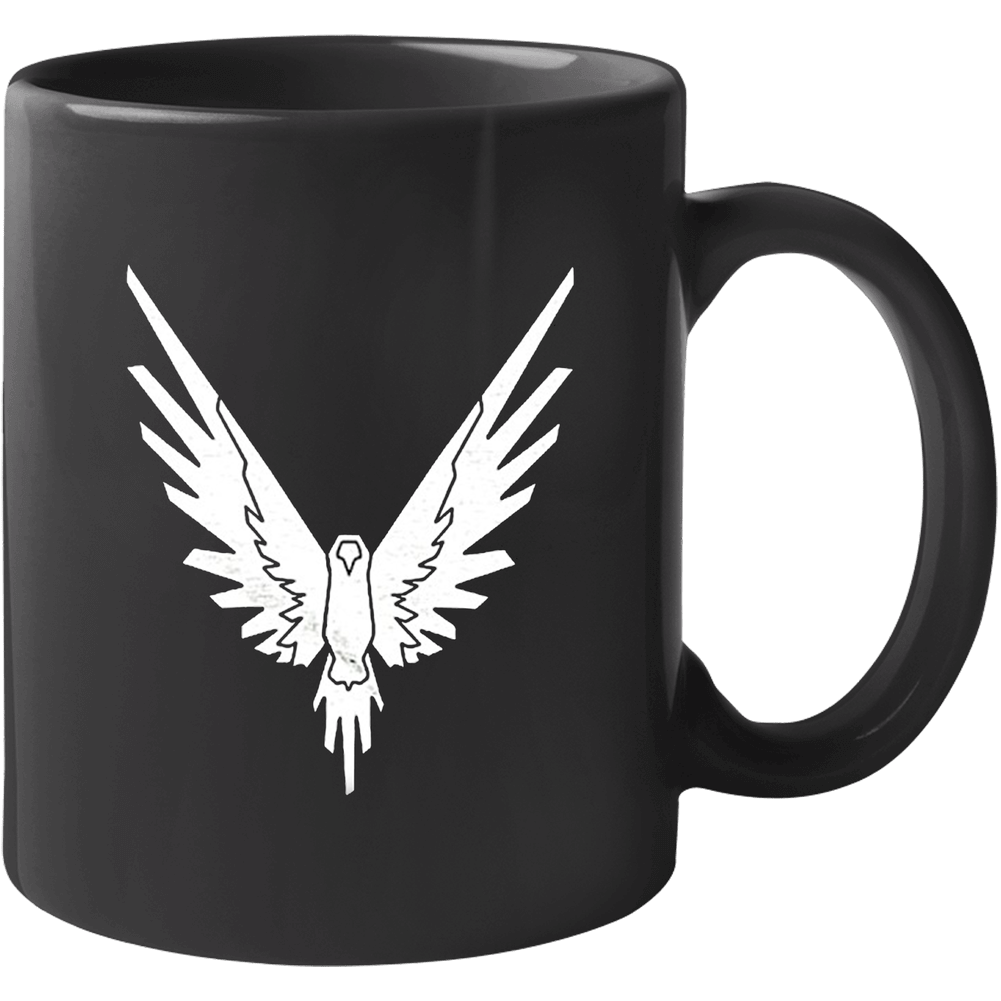 New Maverick Bird White Logo Logan Paul Black  From Us Mug