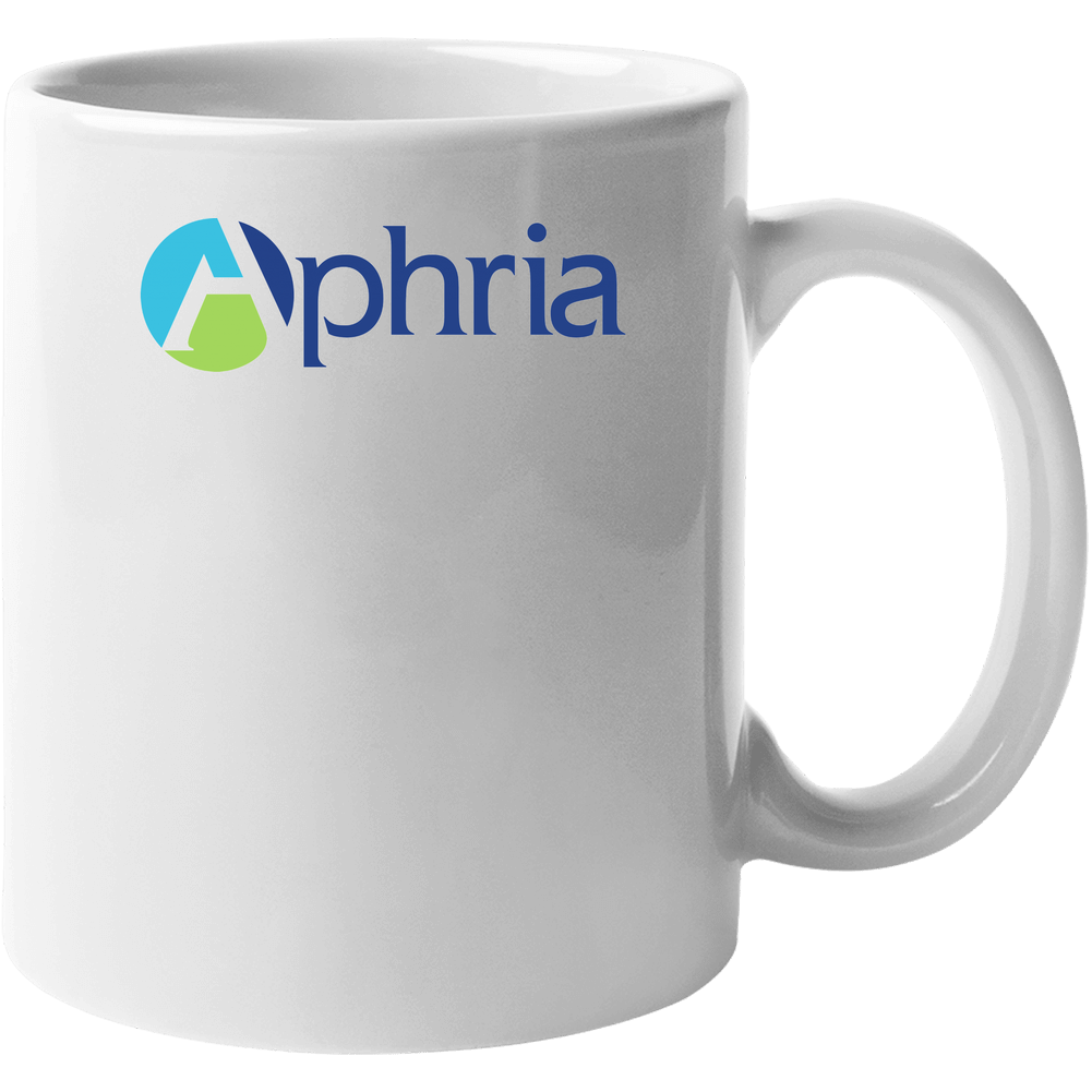 Aphria Inc Cannabis Weed Marijuana Stoner Company Logo Fan Mug Aphria Inc Cannabis Weed Marijuana Stoner Company Logo Fan Mug