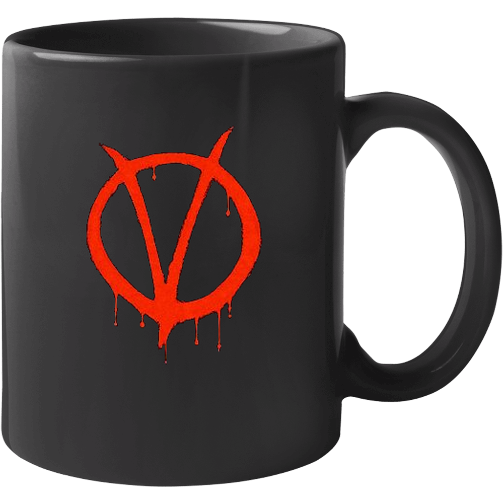 V For Vendetta Logo Movie Mug