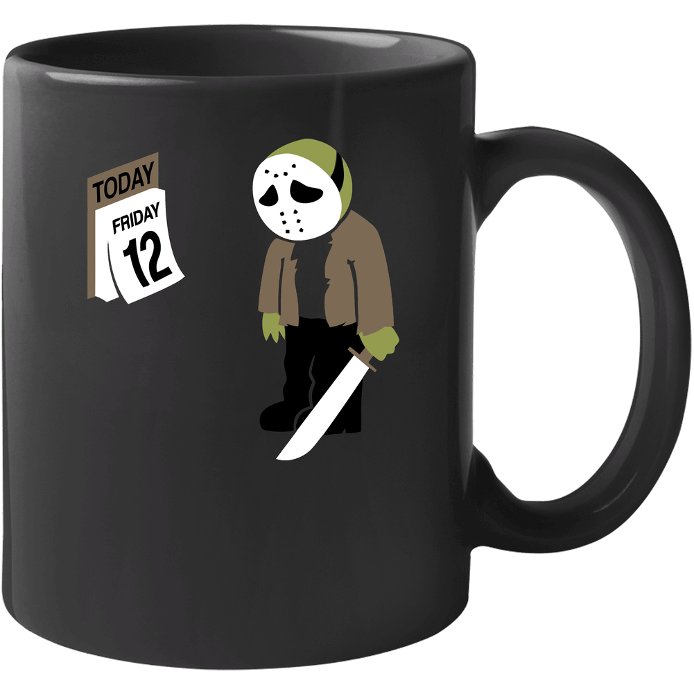 Friday The 12th Parody Mug