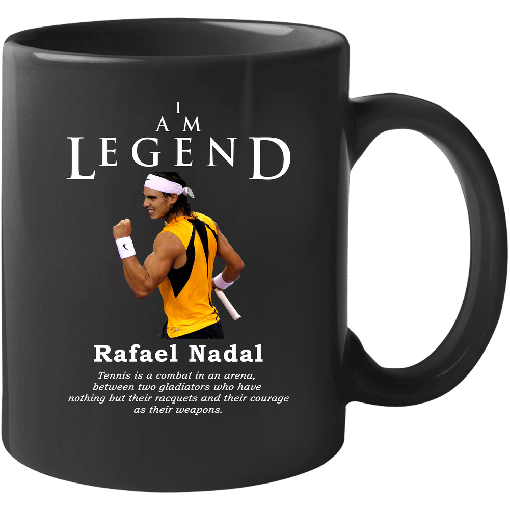 Rafael Nadal Legend Tennis Mug