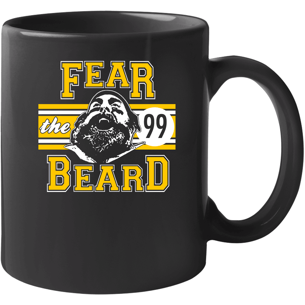 Brett Keisel Fear The Beard Pittsburgh Football Mug Brett Keisel Fear The Beard Pittsburgh Football Mug