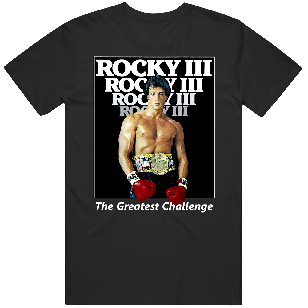 Rocky Iii Rocky Balboa Sylvester Stallone Movie Cotton Vintage Tee Classic T Shirt Rocky Iii Rocky Balboa Sylvester Stallone Movie Cotton Vintage Tee Classic T Shirt