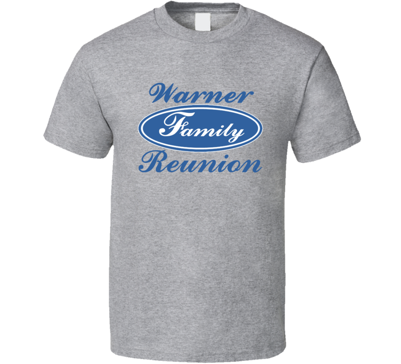 Warner Family Reunion Car Parody Last Name Surname T shirt Warner Family Reunion Car Parody Last Name Surname T shirt