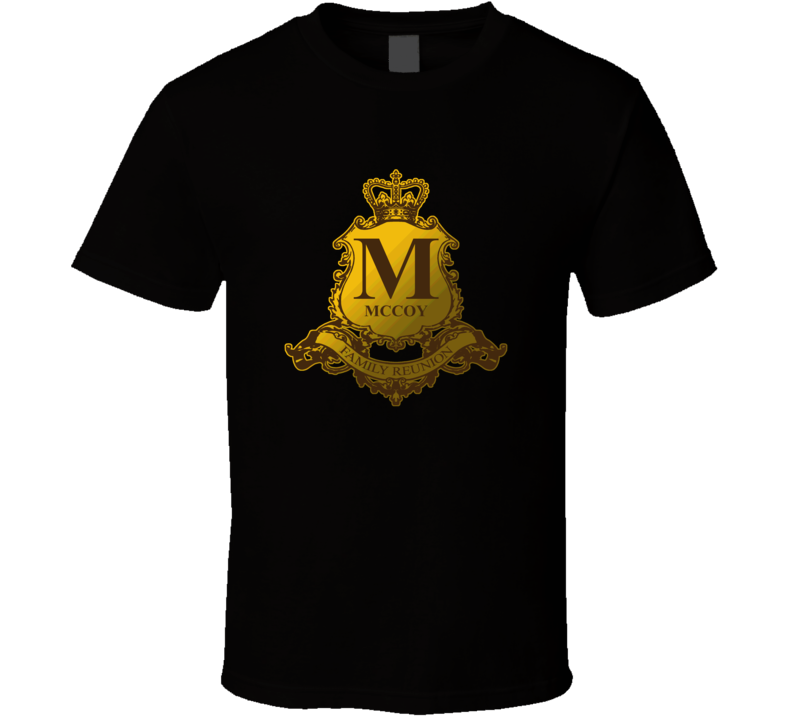 Mccoy Family Reunion Crest Last Name Surname T shirt Mccoy Family Reunion Crest Last Name Surname T shirt