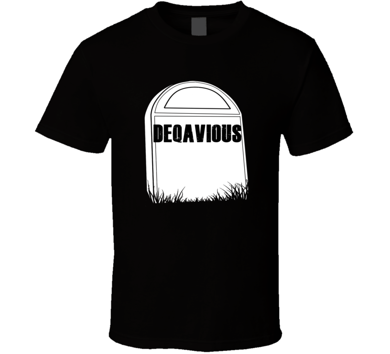 Creepy Deqavious Tombstone Name T Shirt