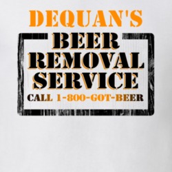 DeQuan's Beer Removal Service Name T Shirt 10103729