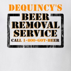 DeQuincy's Beer Removal Service Name T Shirt 10103737