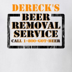 Dereck's Beer Removal Service Name T Shirt 10103762