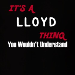 Lloyd Its A Thing You Wouldnt Understand T Shirt 10330662