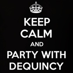 Keep Calm And Party With DeQuincy T Shirt 11161052