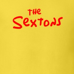 Funny Cartoon Parody Sexton Family Reunion Last Name Surname T shirt 1488901