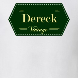 Dereck Vintage Label Name T Shirt 9985588