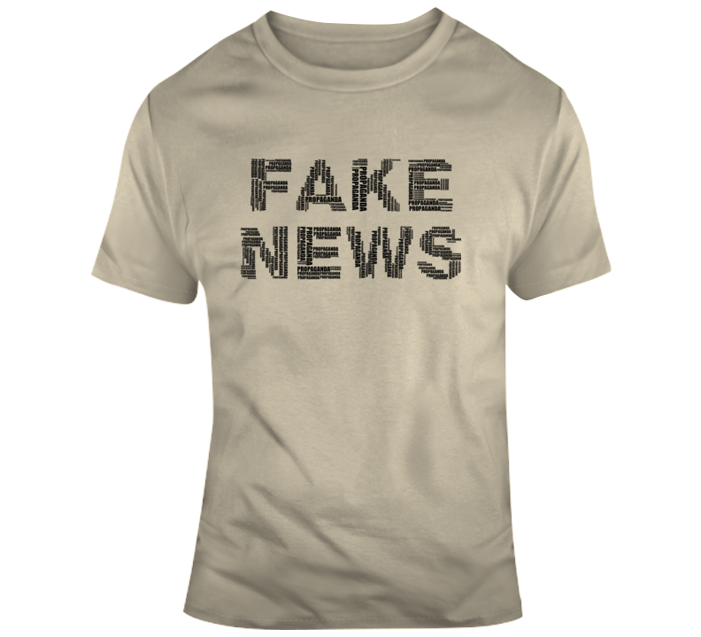 Funny Trump Fake News Reports Fraud Information Gift T Shirt