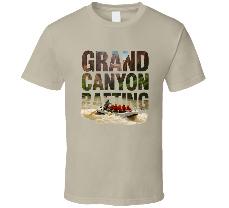 Grand Canyon Rafting Adventure Shirt, Whitewater River Rafting Outdoor Nature Tee T Shirt