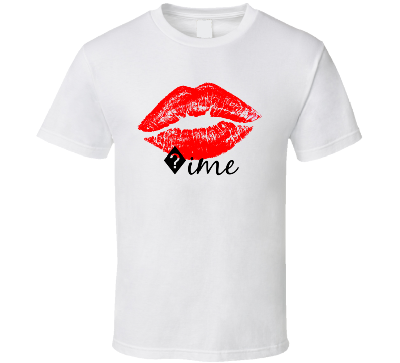 ?ime Personalized Name Lips Kiss Love Essential T Shirt