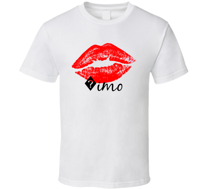 ?imo Personalized Name Lips Kiss Love Essential T Shirt