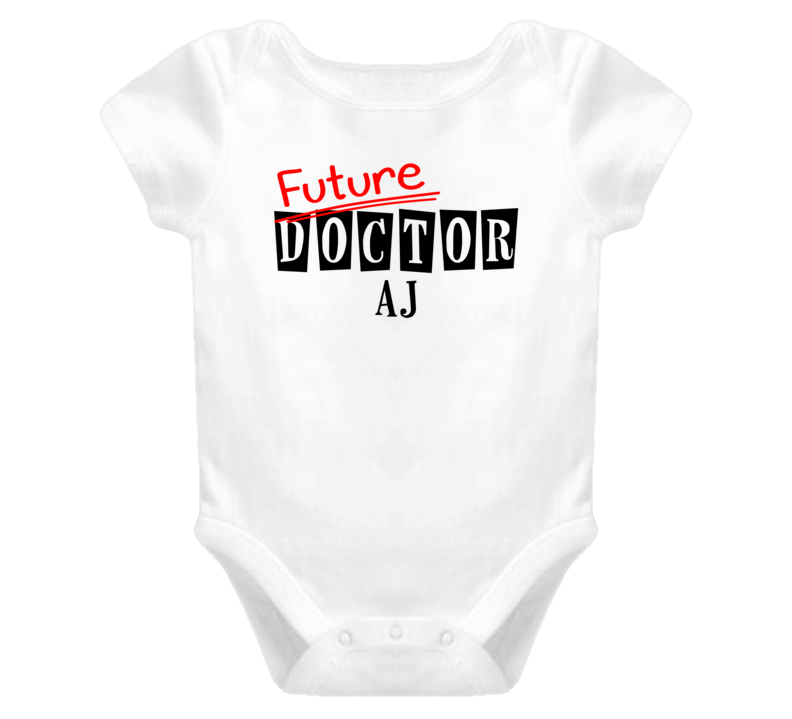 Future Doctor Aj Occupation Name Baby One Piece