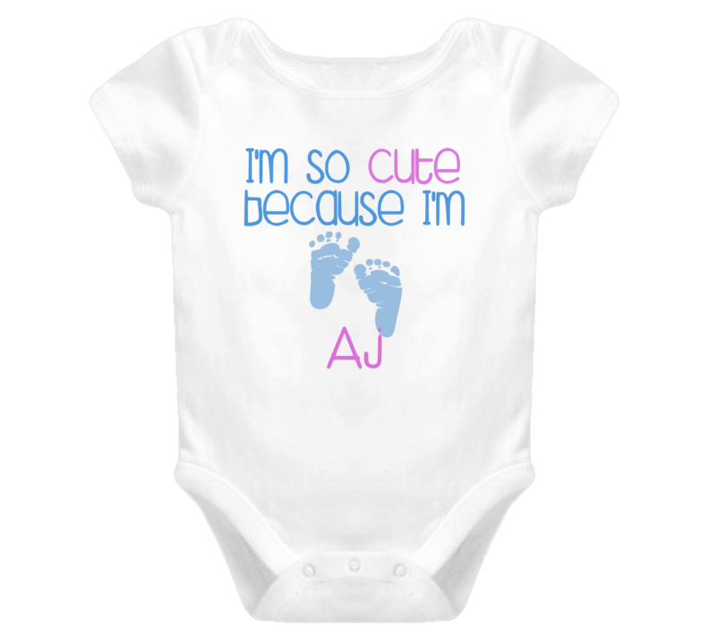 Im So Cute Aj Name T Shirt