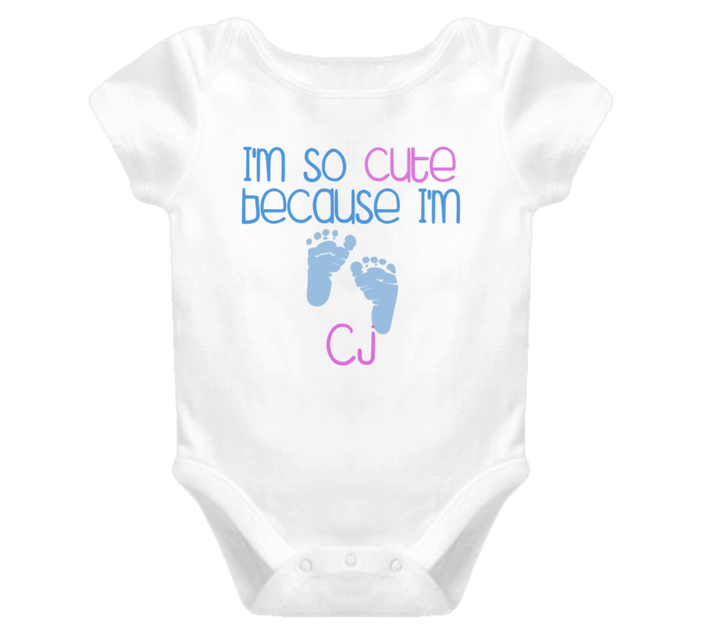 Im So Cute Cj Name T Shirt Im So Cute Cj Name T Shirt