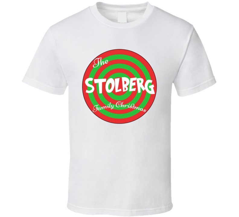 The Stolberg Family Christmas Last Name T Shirt