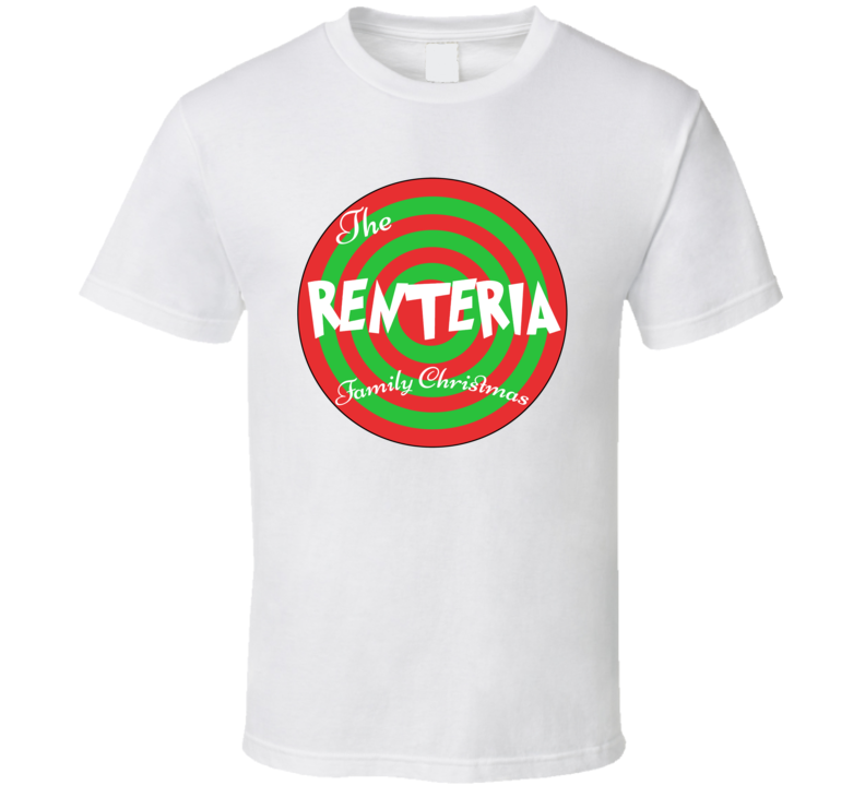 The Renteria Family Christmas Last Name T Shirt the-renteria-family-christmas-last-name-t-shirt